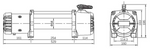 Carica l'immagine nel visualizzatore Galleria, Verricello T-MAX EW9500 MUSCLEFIT (4309KG) 12V