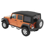 Carica l'immagine nel visualizzatore Galleria, Supertop Ultra Black TWILL - Jeep Wrangler JKU 4 porte