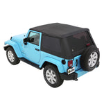 Carica l'immagine nel visualizzatore Galleria, Trektop NX Plus black diamond BESTOP - Jeep Wrangler JK 2 porte