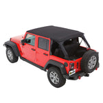 Carica l'immagine nel visualizzatore Galleria, Trektop NX Plus black diamond BESTOP - Jeep Wrangler JKU 4 porte