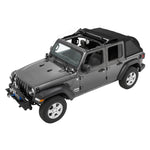 Carica l'immagine nel visualizzatore Galleria, Trektop NX black BESTOP - Jeep Wrangler JLU 4 porte