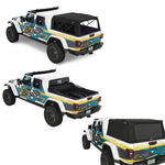 Carica l'immagine nel visualizzatore Galleria, Bestop Supertop Black Twill - Jeep Gladiator JT dal 2020