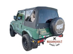 Carica l'immagine nel visualizzatore Galleria, Cappottina / Soft Top vetri scuri - Suzuki Samurai / Sj