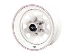 Carica l'immagine nel visualizzatore Galleria, Cerchio GOSS Triangular bianco – 6x139.7 Toyota, Nissan, Mitsubishi, Opel, Hyunday, Isuzu, Mazda, Great Wall