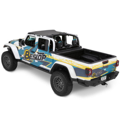 Header Bikinitop Bestop Black Diamond - Jeep JL - JLU e Gladiator JT