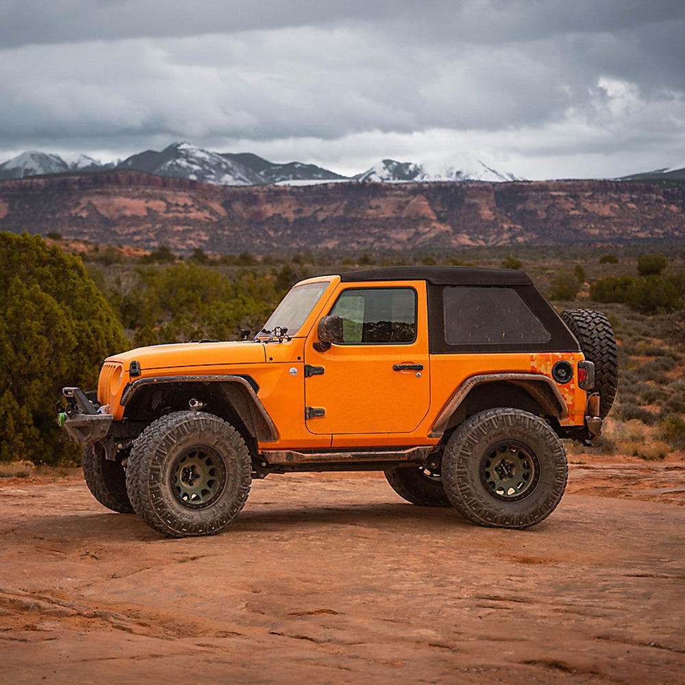 Trektop Glide Black TWILL BESTOP - Jeep Wrangler JL 2 porte