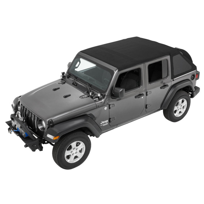 Trektop NX black BESTOP - Jeep Wrangler JLU 4 porte