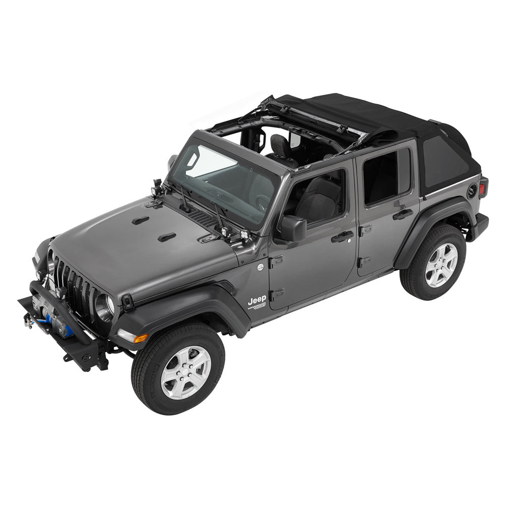 Trektop NX black BESTOP - Jeep Wrangler JLU 4 porte