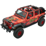 Trektop ULTRA black TWILL BESTOP - Jeep Wrangler JLU 4 porte