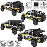 Supertop ULTRA black TWILL BESTOP - Jeep Wrangler JLU 4 porte