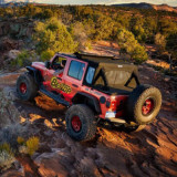 Trektop Half TOP black TWILL BESTOP - Jeep Wrangler JLU 4 porte