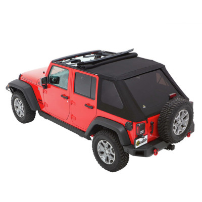 Trektop NX Plus black diamond BESTOP - Jeep Wrangler JKU 4 porte