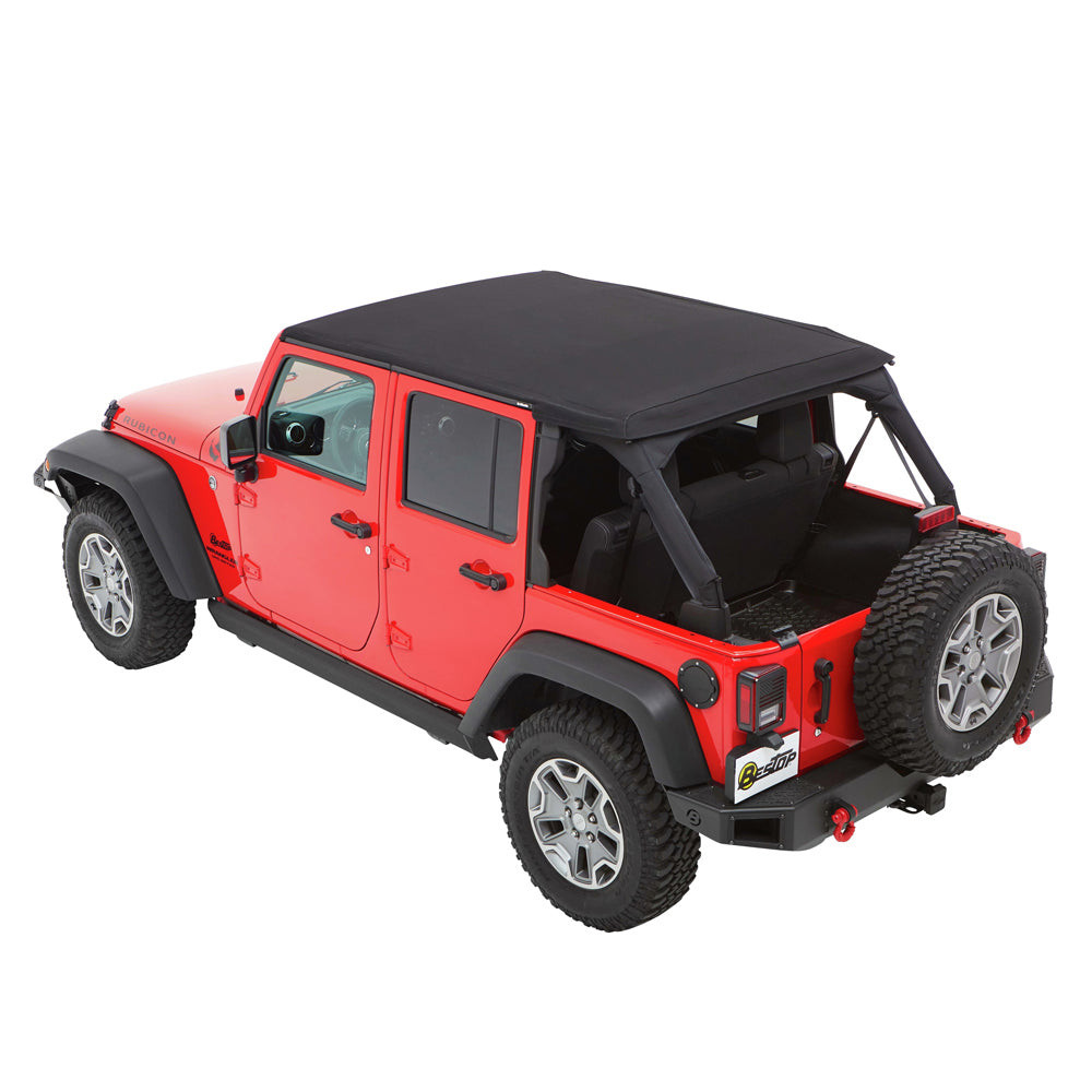 Trektop NX Plus black diamond BESTOP - Jeep Wrangler JKU 4 porte