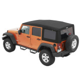 Supertop Ultra Black TWILL - Jeep Wrangler JKU 4 porte