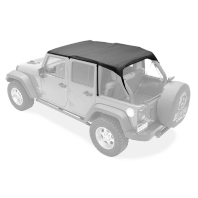 Header Bikini top versione safari - Jeep Wrangler JK 4 porte dal 2007 al 2009