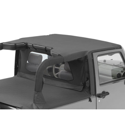 Header Bikini top Black Diamond - Jeep Wrangler JK dal 2007 al 2009