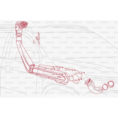 Snorkel Volkswagen Amarok dal 2023