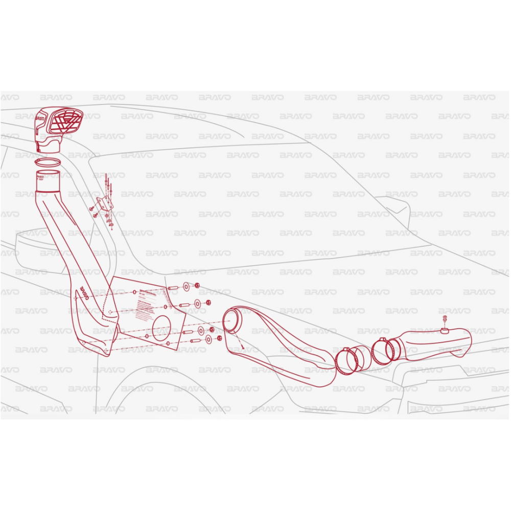 Snorkel Isuzu D-Max dal 2020