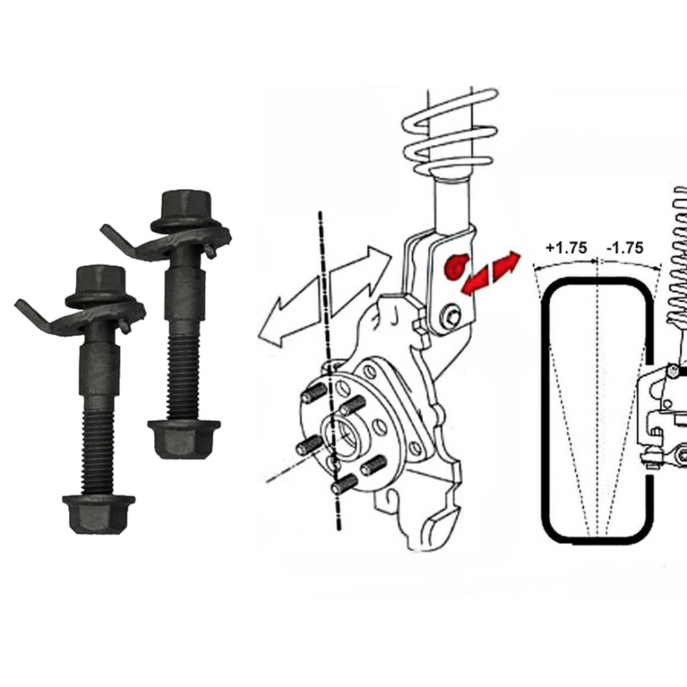 Bulloni regolazione camber - Suzuki Vitara e grand Vitara