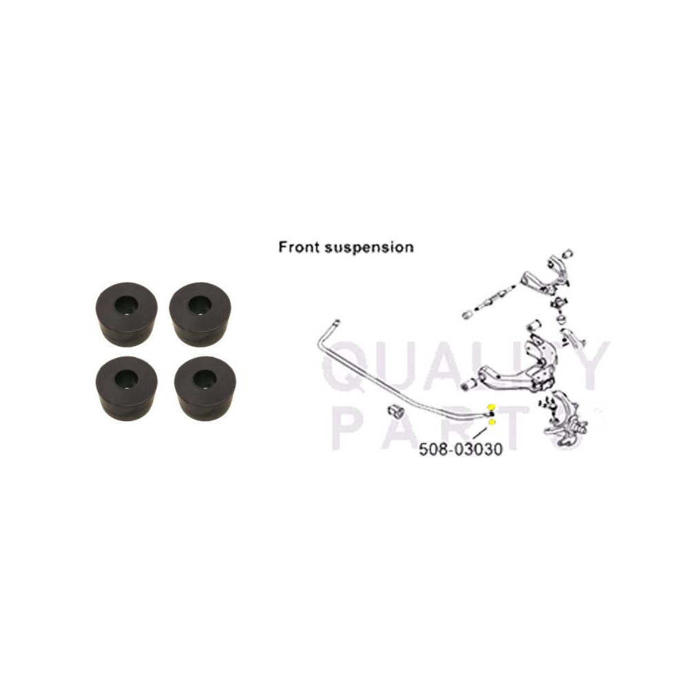 Kit gommini barra stabilizzatrice - Daihatsu Feroza