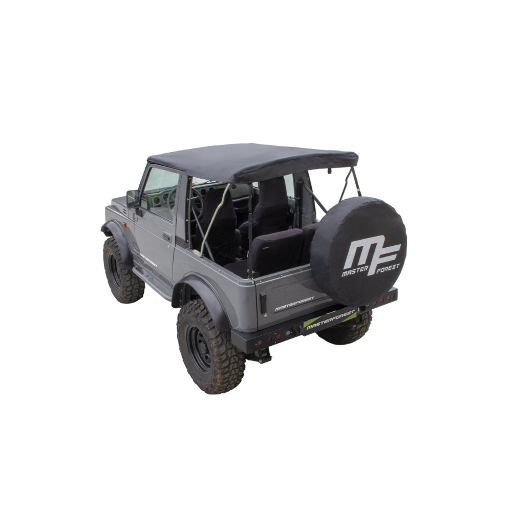 Cappottina / Soft top MODULARE con vetri scuri – Suzuki Sj Samurai