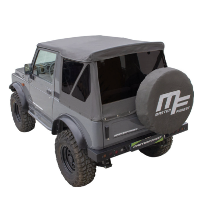 Cappottina / Soft top MODULARE con vetri scuri – Suzuki Sj Samurai