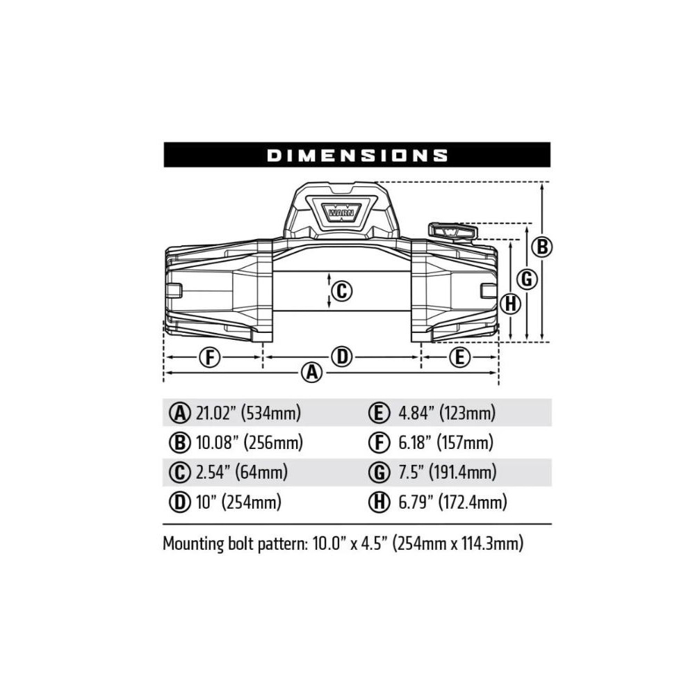 Verricello Warn VR EVO 8-S