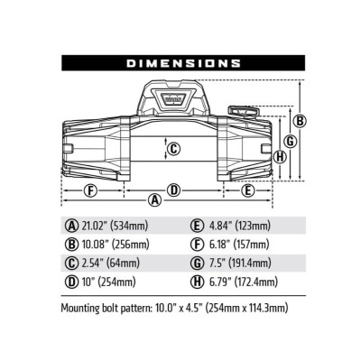 Verricello Warn VR EVO 10-S