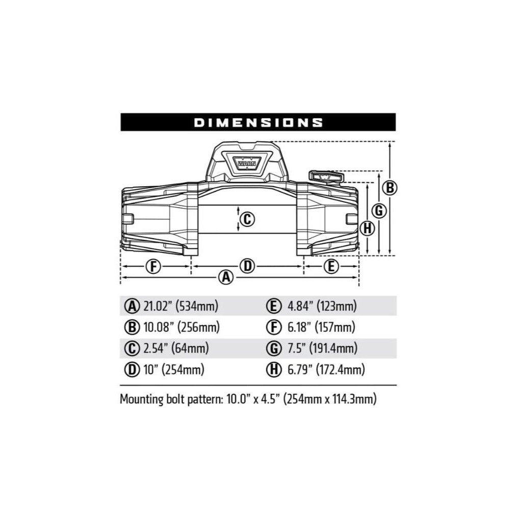 Verricello Warn VR EVO 10-S