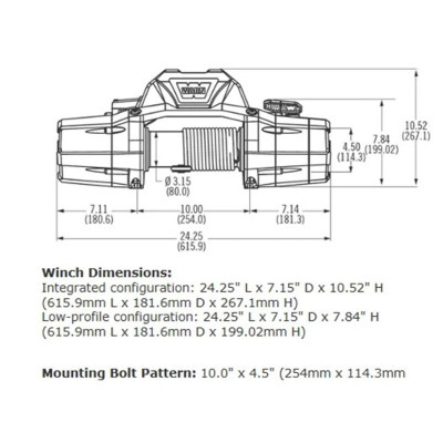 Verricello Warn ZEON 10-s