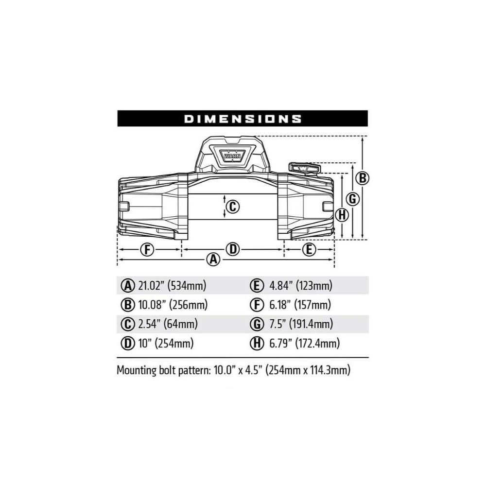 Verricello WARN VR EVO 8