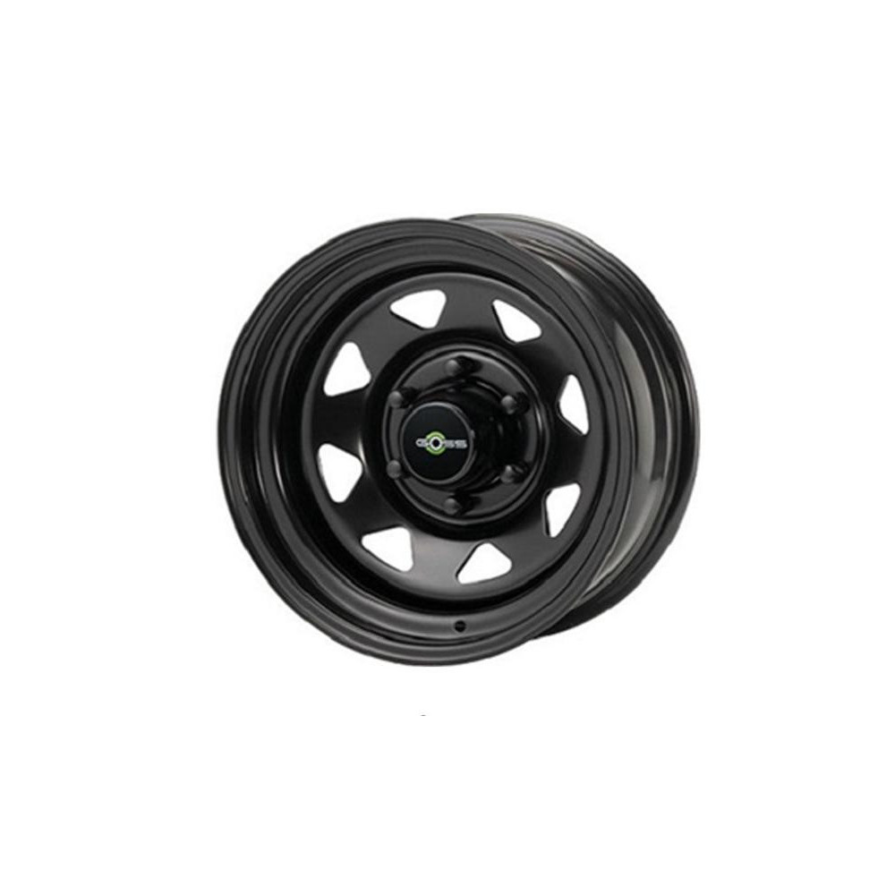 Cerchio GOSS Triangular nero - 5x114 - 3 Jeep