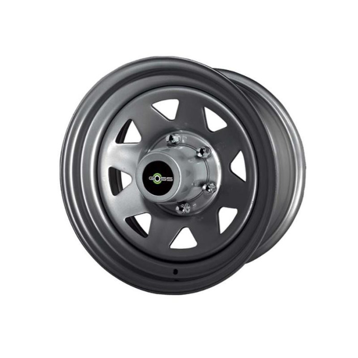 Cerchio GOSS Triangular grigio – 6x139.7 Toyota - Nissan - Mitsubishi - Opel - Hyunday - Isuzu - Mazda - Great Wall