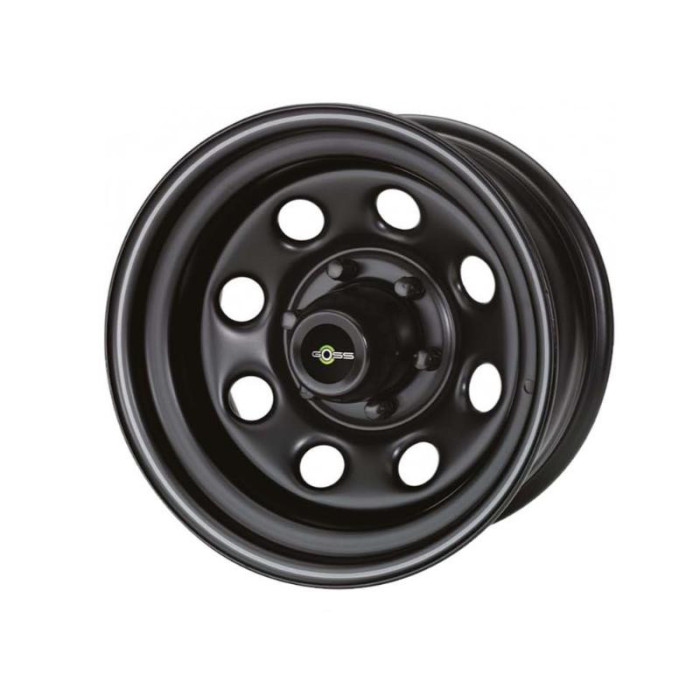 Cerchio GOSS SOFT 8 nero – 6×139.7 Toyota - Nissan - Mitsubishi - Opel - Hyunday - Isuzu - Mazda - Great Wall