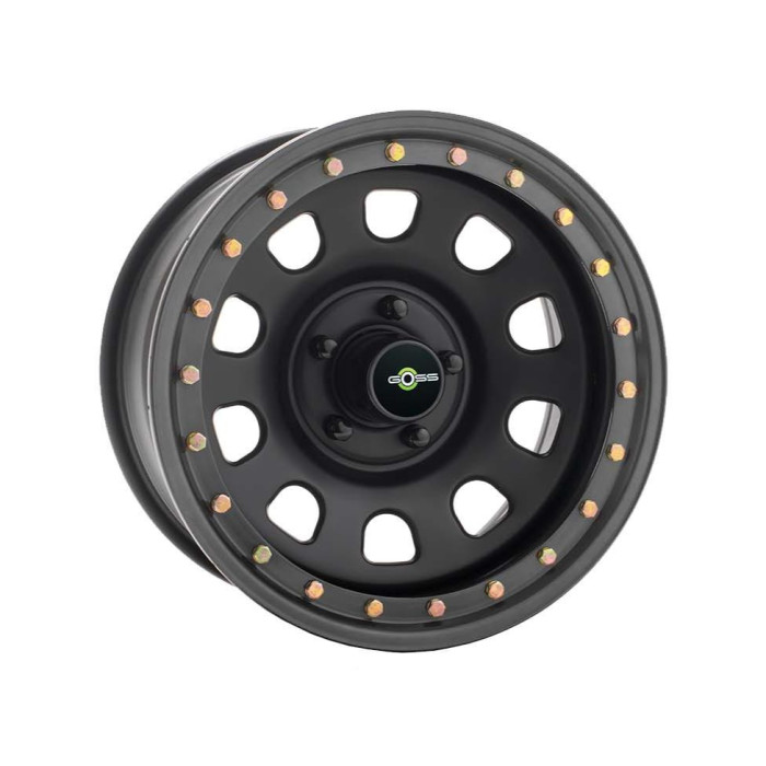 Cerchio GOSS Daytona nero – 5×120 Volkswagen