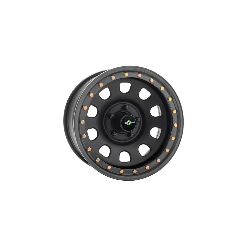Cerchio GOSS Daytona nero – 6 x 114.3 Nissan - Dodge - Mercedes