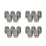 Kit dadi ruota in acciaio – Land Rover Discovey 2 - 3 Range Rover P 38