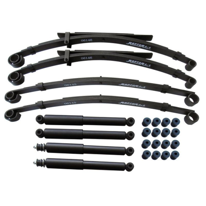 Kit assetto altezza standard (no rialzo) - Suzuki Sj 410, 413 e Samurai Santana