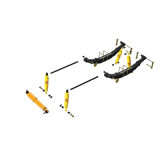Kit rialzo + 4 cm - Toyota Hilux LN - RN - KDN - KZN - RZN - VZN - YN63 dal 1985