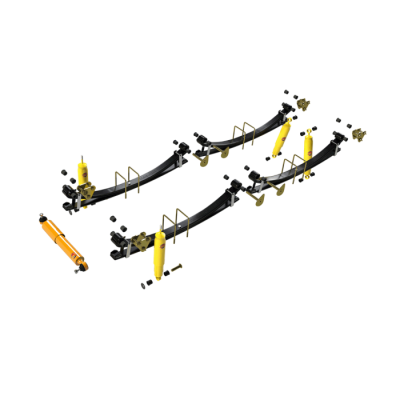 Kit rialzo + 4 cm - Toyota Land Cruiser FJ HJ 45 fino al 1980