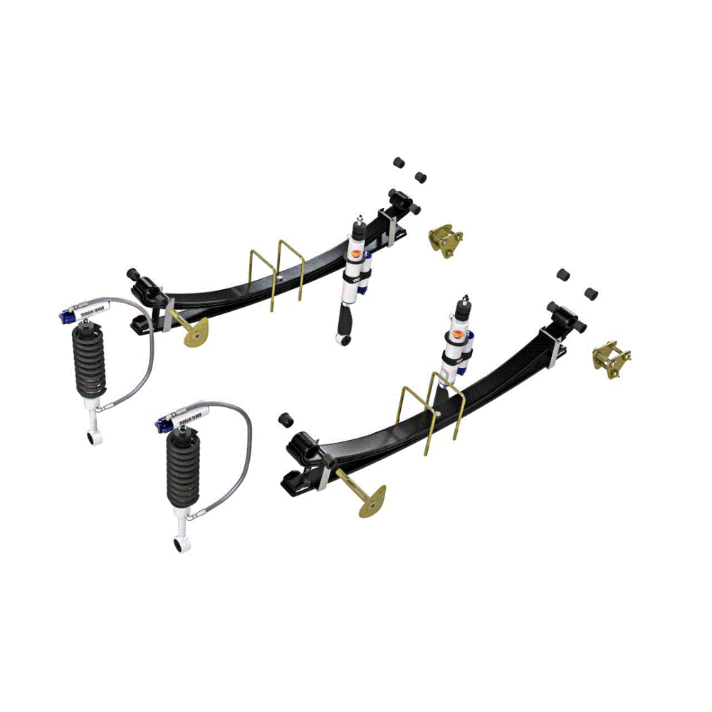 Kit rialzo + 4 cm - Nissan Navara D40 dal 2005 AL 2015