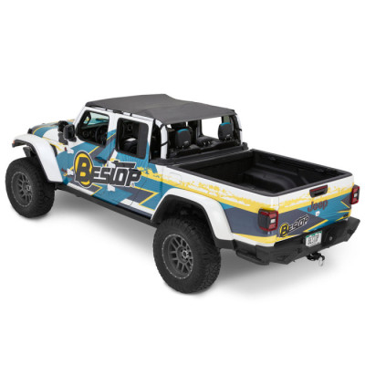 Header Bikinitop Bestop Black Diamond - Jeep Gladiator JT