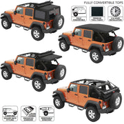 Supertop Ultra Black TWILL - Jeep Wrangler JKU 4 porte
