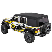 Supertop ULTRA black TWILL BESTOP - Jeep Wrangler JLU 4 porte