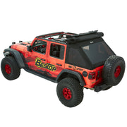 Trektop ULTRA black TWILL BESTOP - Jeep Wrangler JLU 4 porte