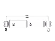 Ammortizzatore di sterzo - Suzuki SJ Samurai