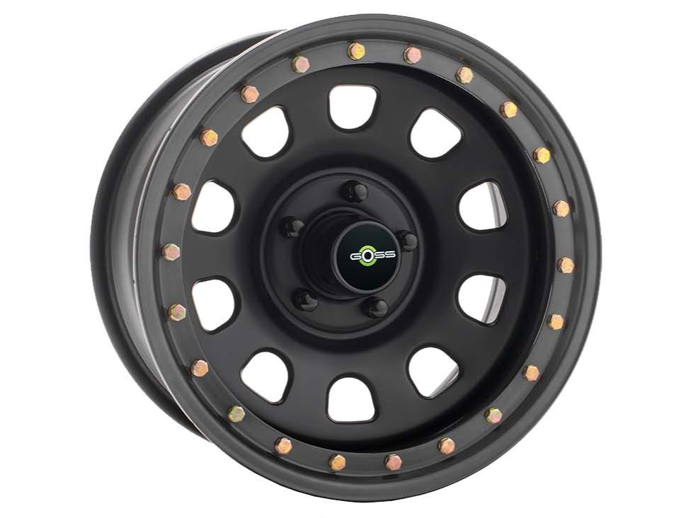 Cerchio GOSS Daytona nero – 5×120 Volkswagen