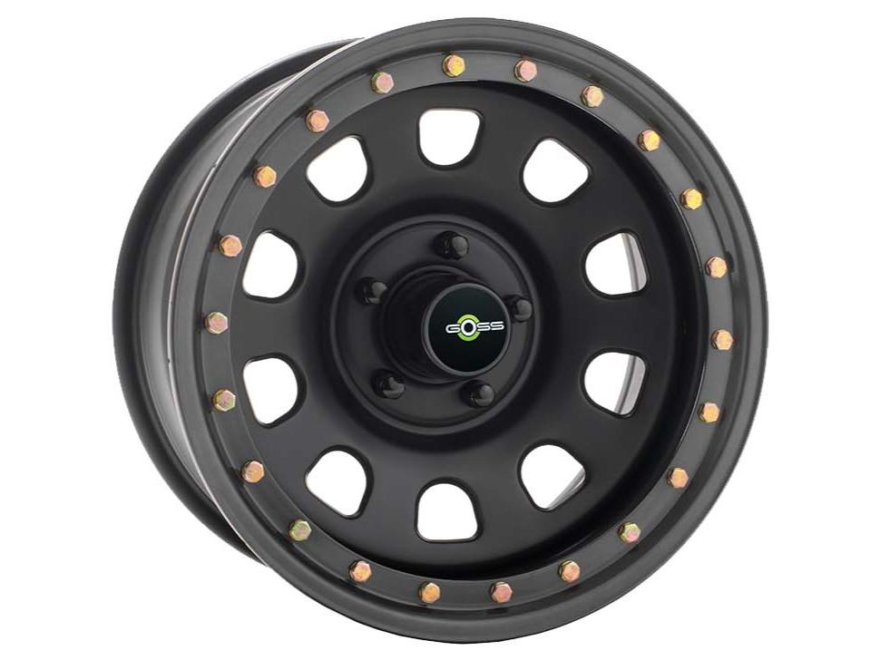 Cerchio GOSS Daytona nero – 5 x 127 Jeep