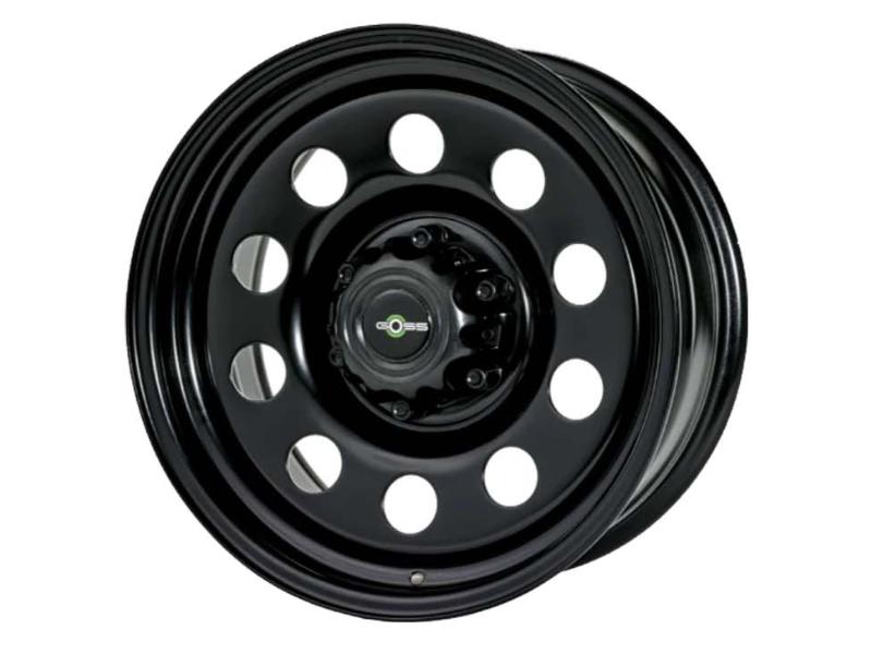 Cerchio GOSS Modular nero - 5 x 139.7 5×139.7 Suzuki, Jeep, Daihatsu, Kia, Lada