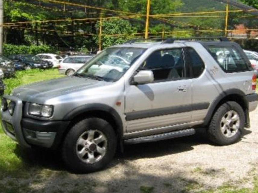 Deflettori aria - Opel Frontera B